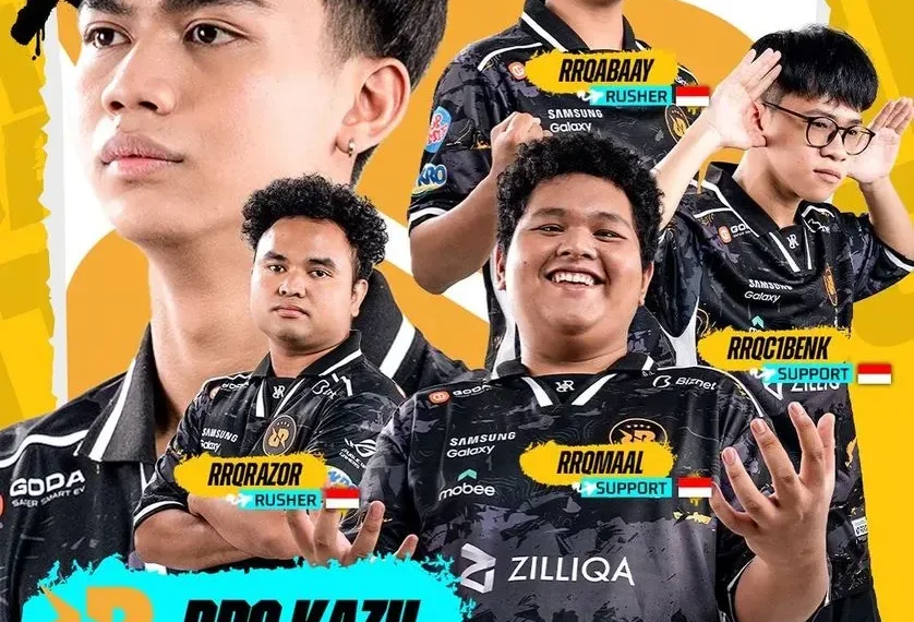 Susunan Roster RRQ Kazu di FFWS SEA Fall 2024: Tanpa Legaeloth, Siap Beraksi dengan Wajah Baru