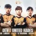 Anak Dewa Siap Beraksi! Inilah Roster dan Jadwal Dewa United Hades di Liga 1 Esports Nasional 2024