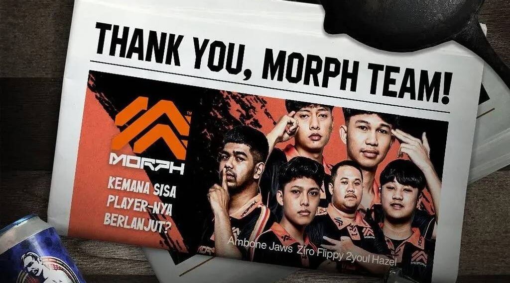 MORPH Team Resmi Mundur dari PUBG MOBILE, Komunitas Esports Berduka