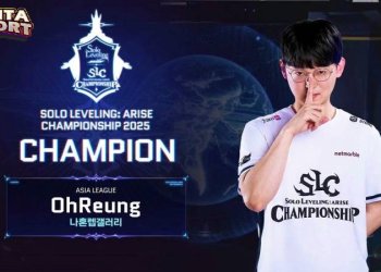 OhReung Raih Gelar Juara Perdana di Solo Leveling: ARISE Championship 2025